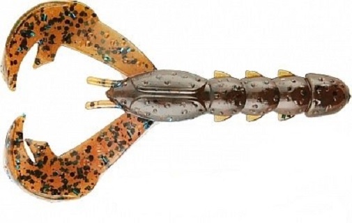 Strike King Baby Rage Tail Craw Plum Crazy 3"- 9 pack