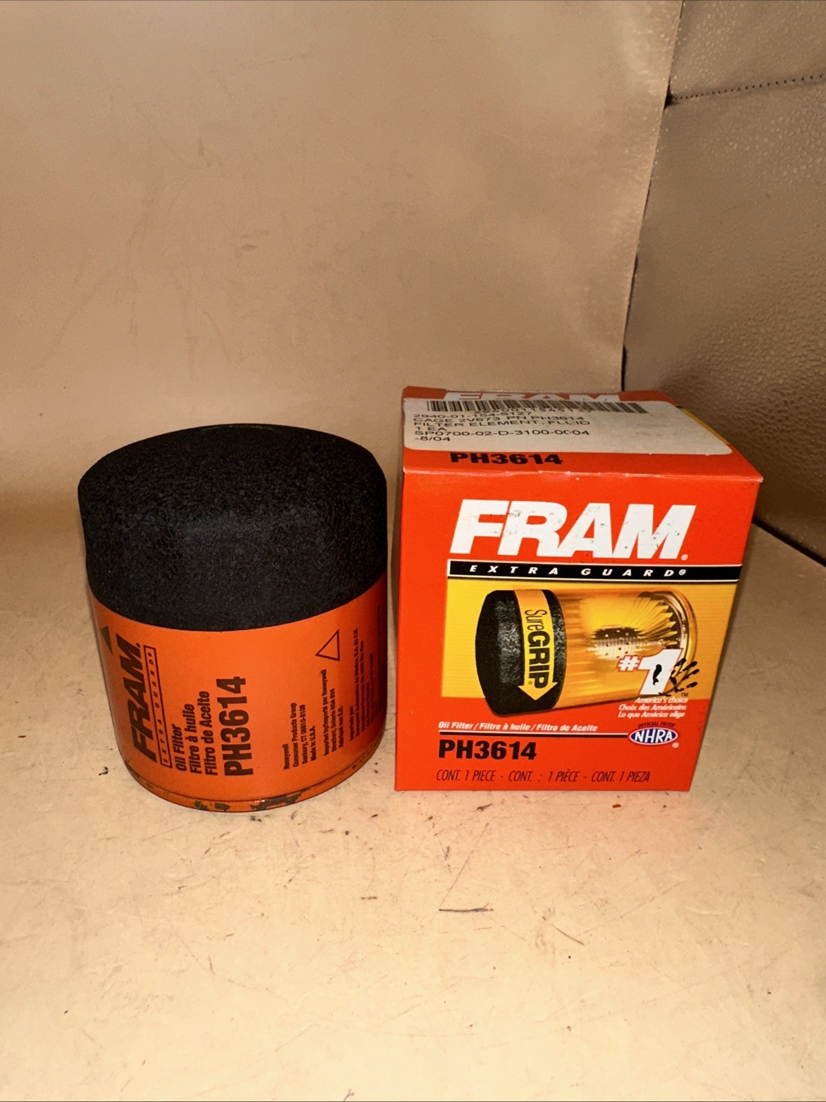 2 Pack - FRAM Extra Guard PH3614, 10K Mile Change Interval Spin-On Oil Filter