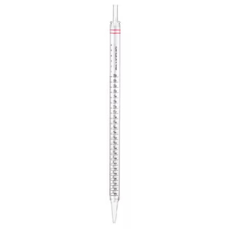 Zoro Select 11L803 25Ml Pipet, Bulk Packed In Bags, Pk200, 11L803