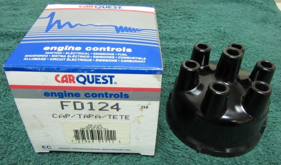 CarQuest FD124 Distributor Cap, 1965-1977 Ford & Mercury Vehicles