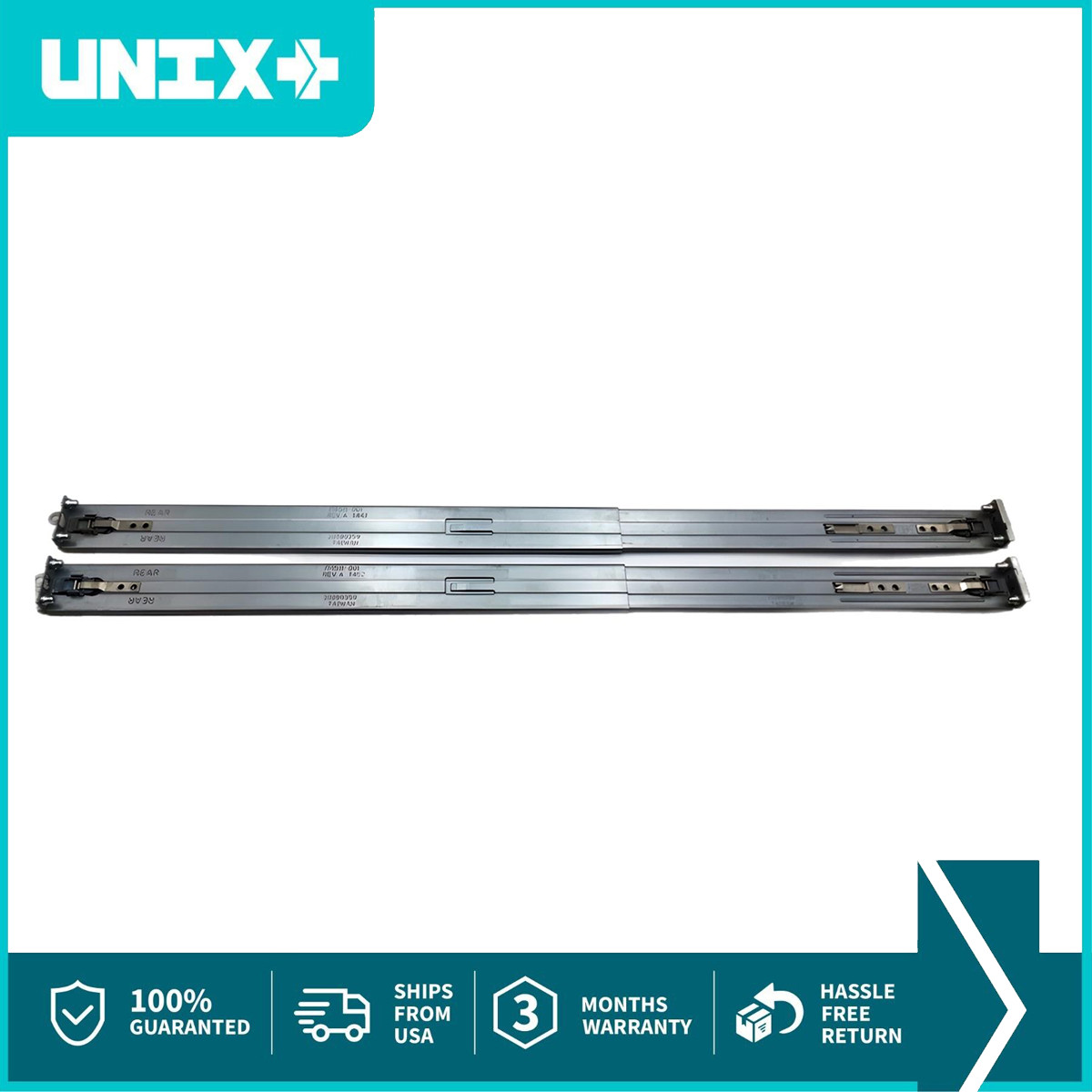 HP ProLiant 1U Easy Install Rail Kit DL160 Gen9 DL360p Gen8 DL360 G9 DL380 G8