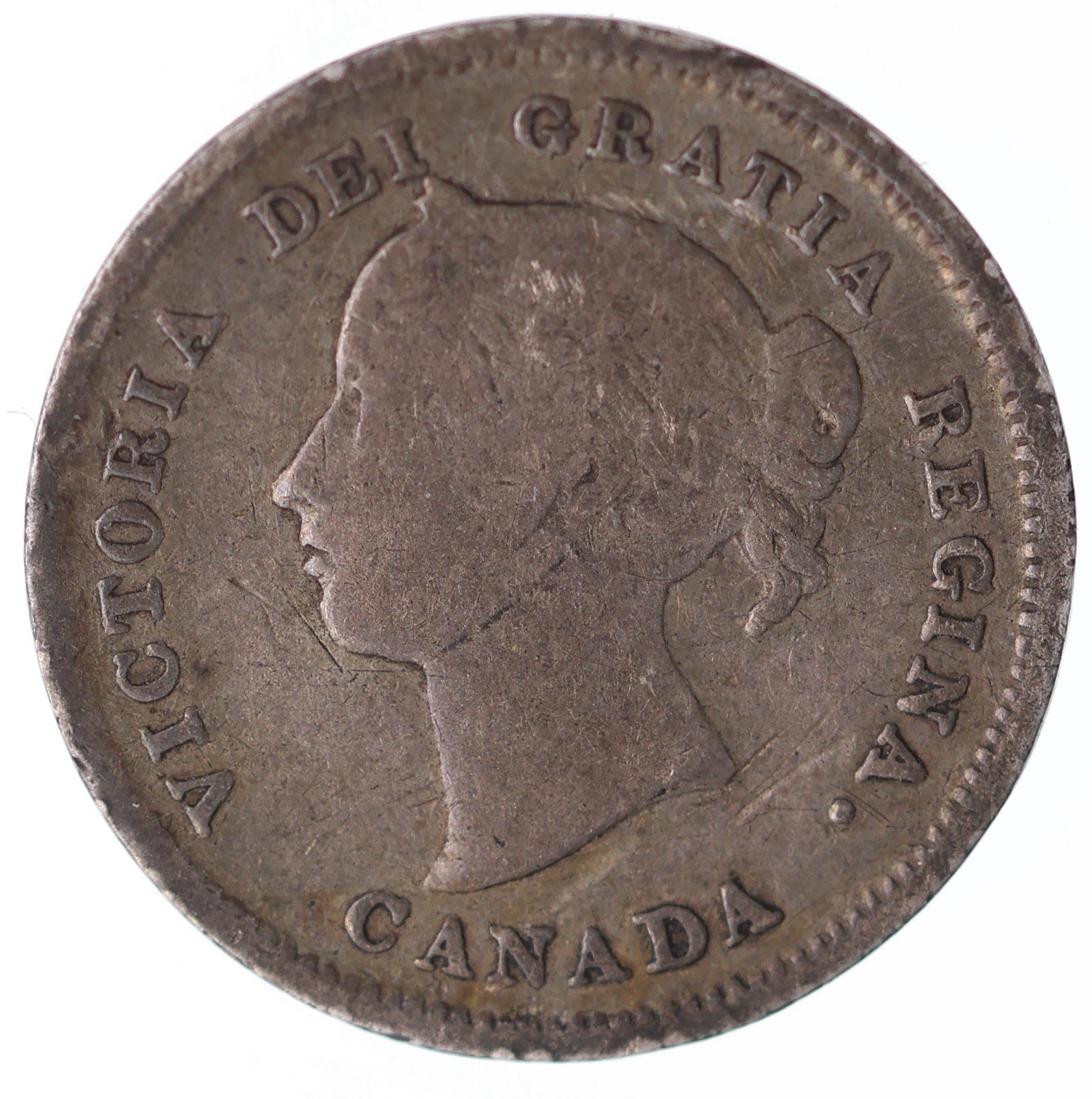 1889 Canada 5 Cents - VG/F - Lot#15652