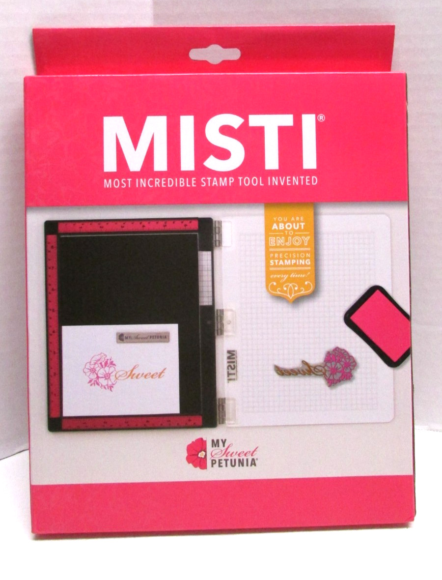 NEW My Sweet Petunia MISTI Stamping Platform 8 1/8"x10.5" BLACK