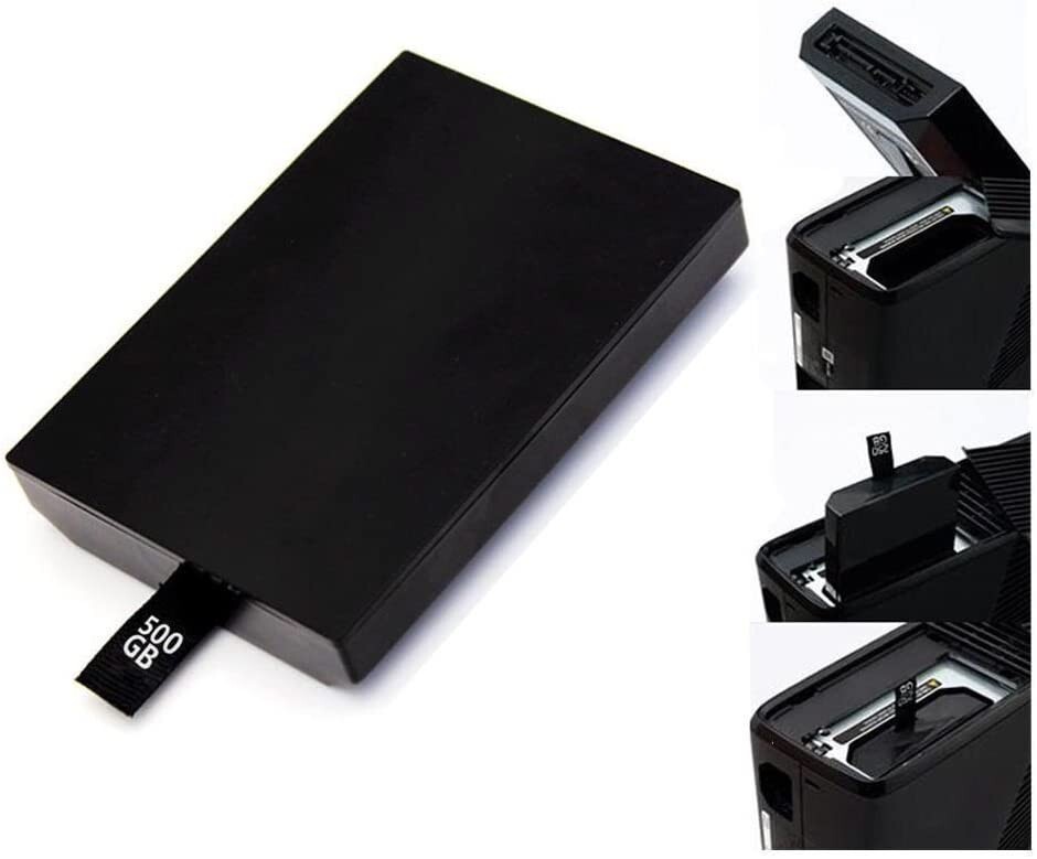 Compatible 500GB Internal Hard Drive HDD for Console - Xbox 360 E/Xbox 360 Slim