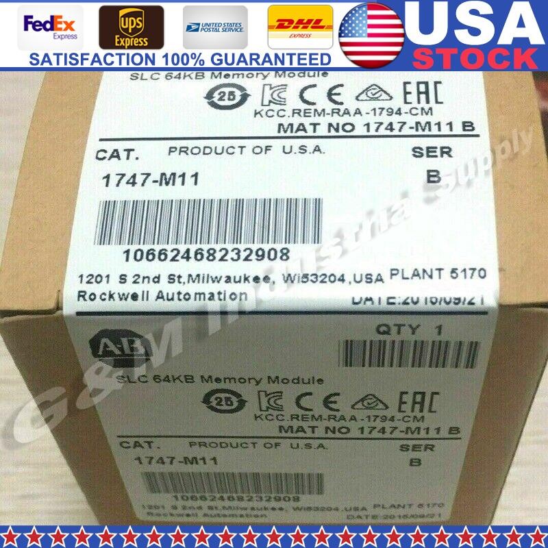 New Factory Sealed 1747-M11 SLC 500 Eeprom Memory Module 1747M11 Fast Shipping