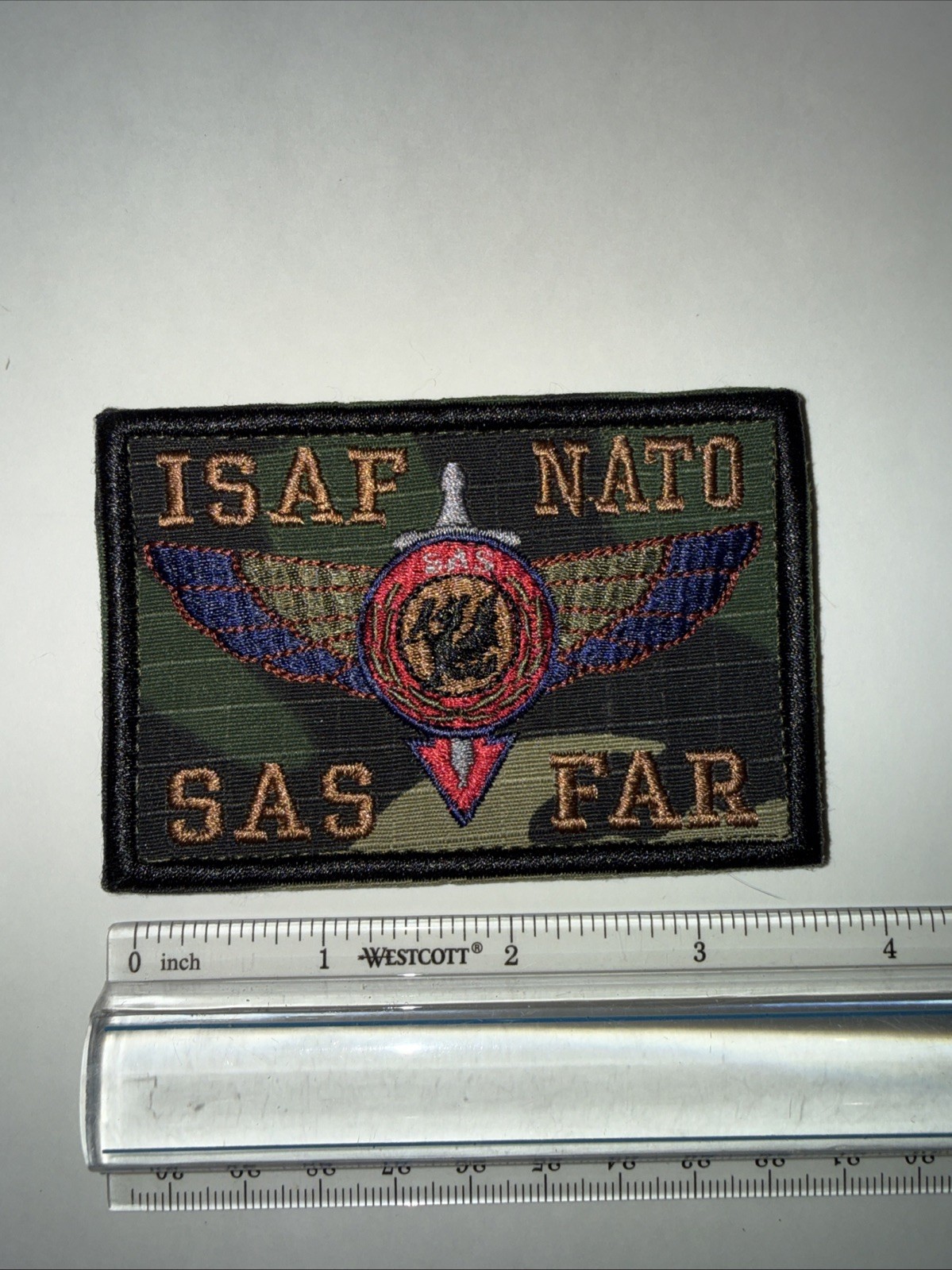 French Foreign Legion ISAF NATO SAS FAR Afgan War Patch