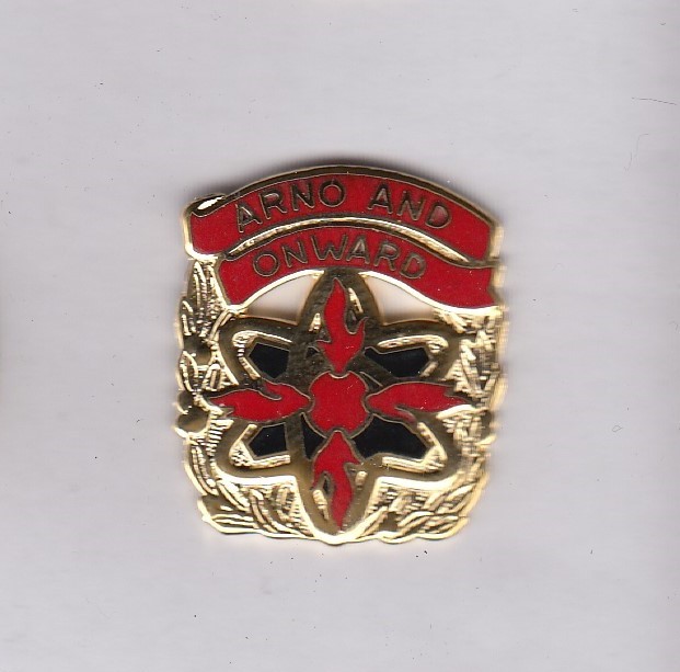 US ARMY 125th Ordnance Battalion crest DUI badge G-23