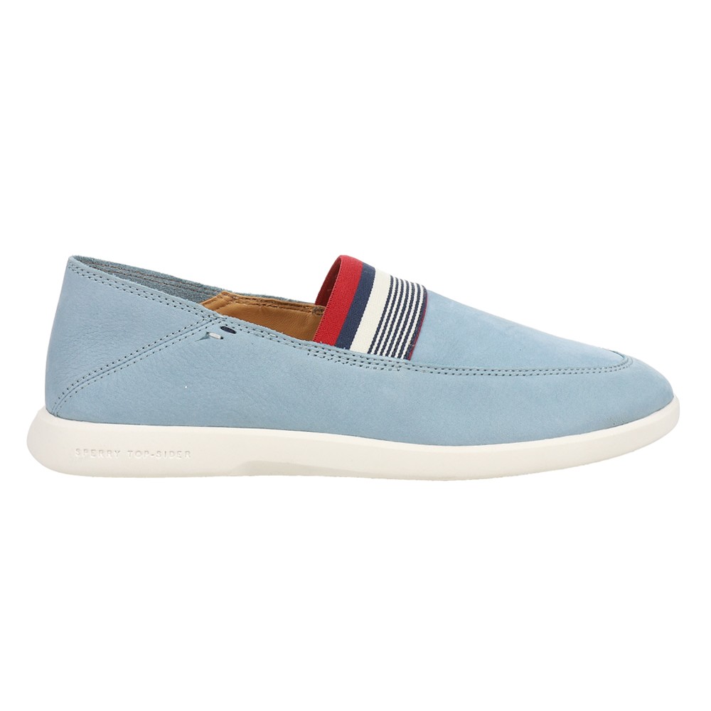 Sperry Gold Plushwave Cabo Slip On  Mens Blue Casual Shoes STS23556
