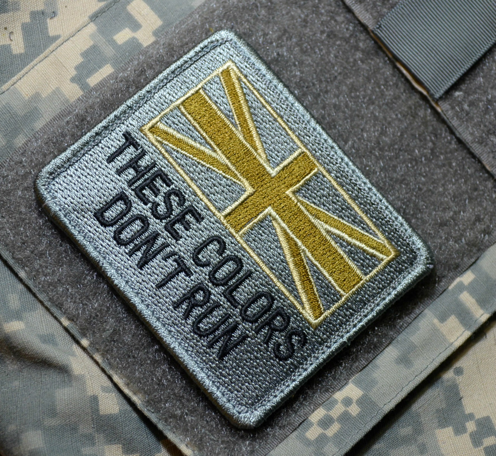 NATO ISAF SP OPS SAS burdock-hook BRITISH UK FLAG: These Colors Don't Run