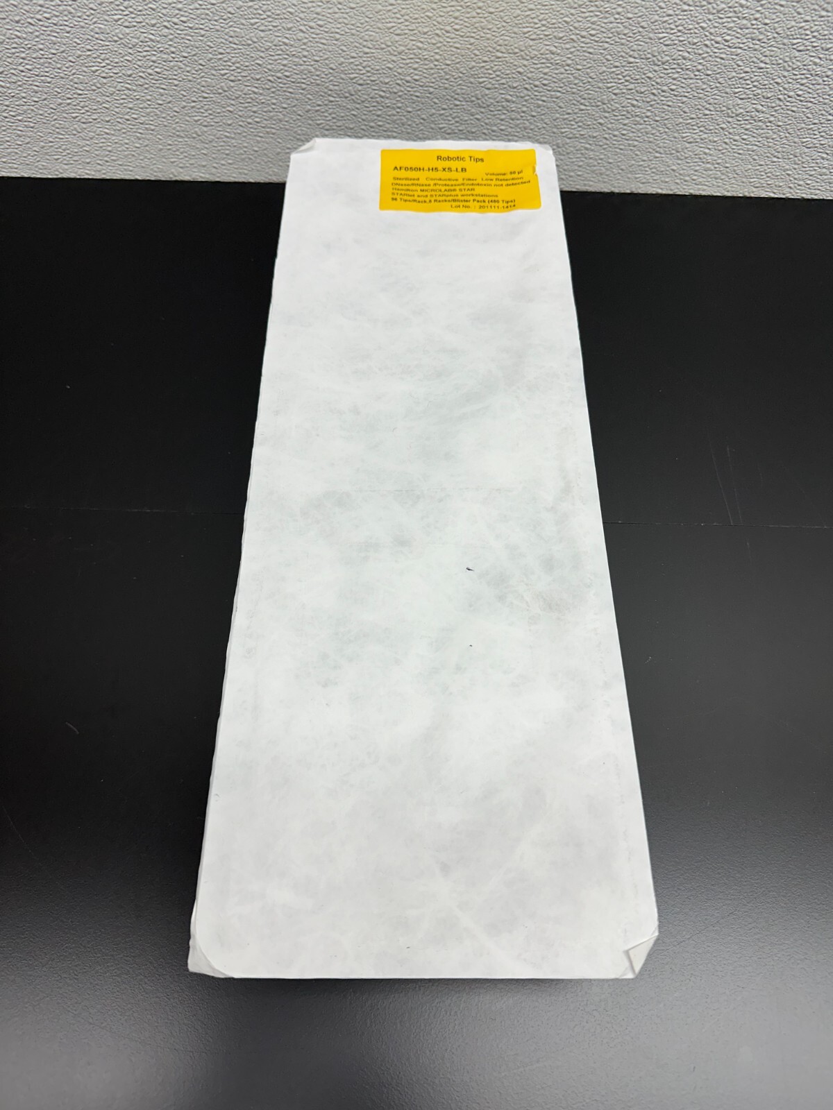Hamilton REF AF050H-H5-XS-LB Robotic Low Retention Tips 50uL Conductive Filter