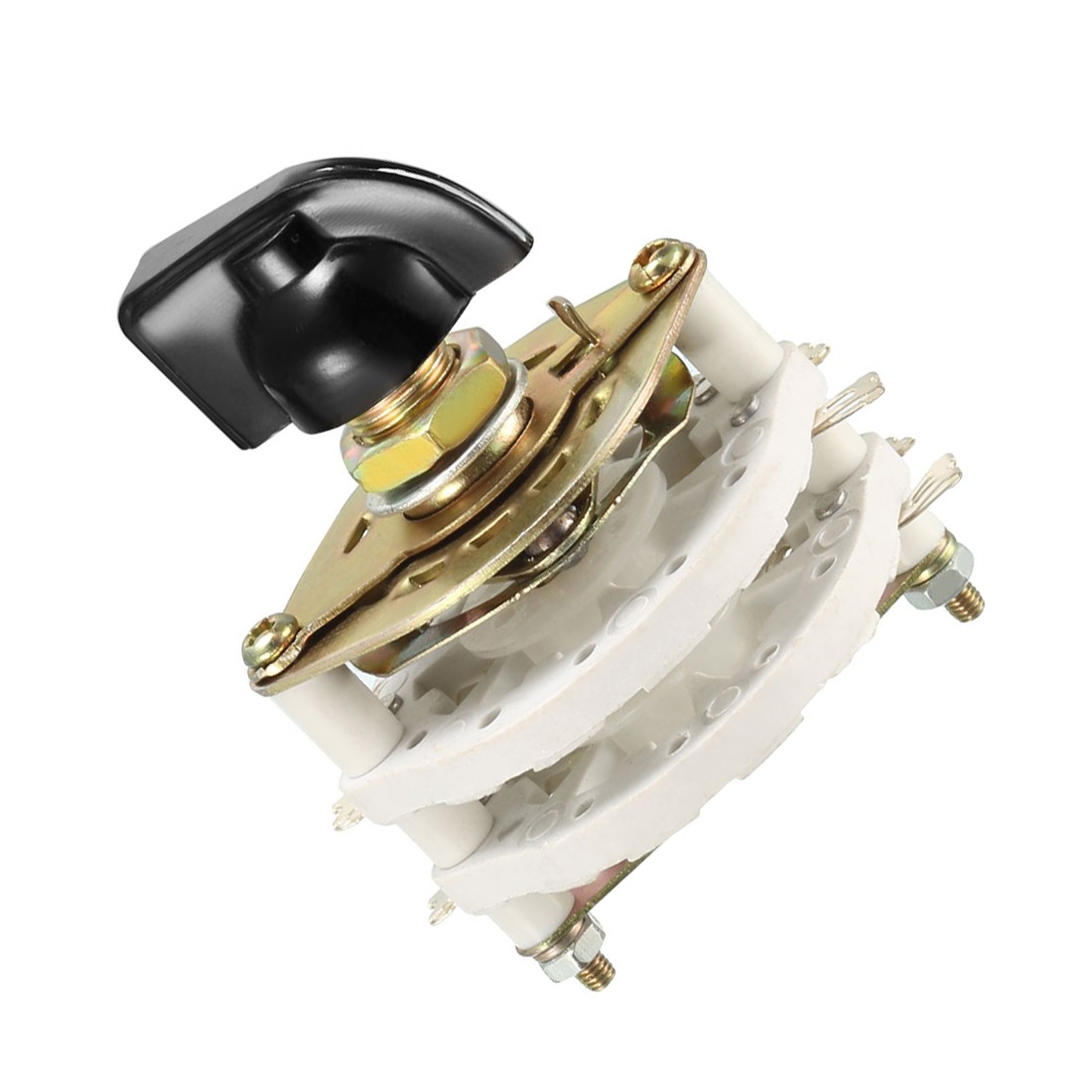 2P6T 2 Pole 6 Position 2 Deck Switch Select,Band Channel Rotary