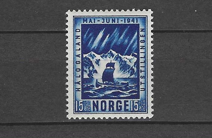 Norway 1941 Hålogaland ship NK 254 MNH