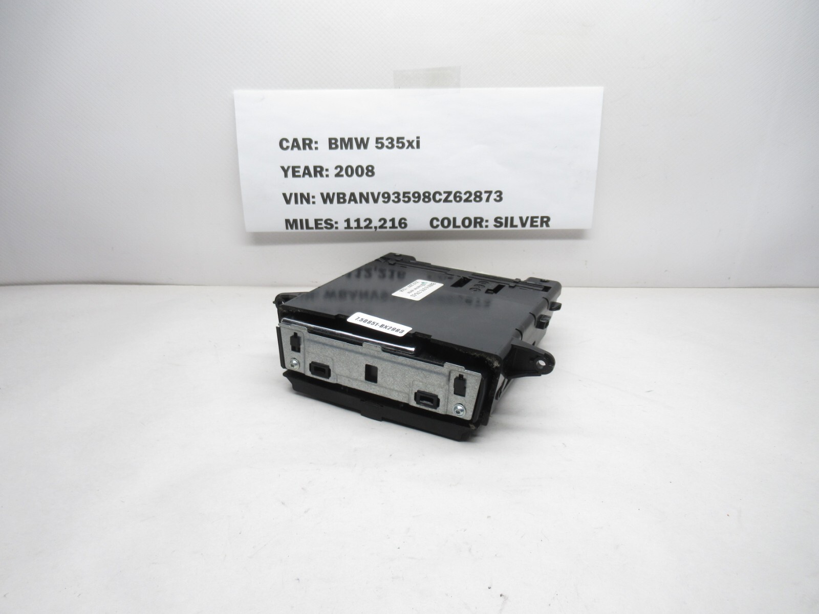 2006-2010 BMW 5 Series 535xi Front Dashboard Ashtray 6976376 OEM