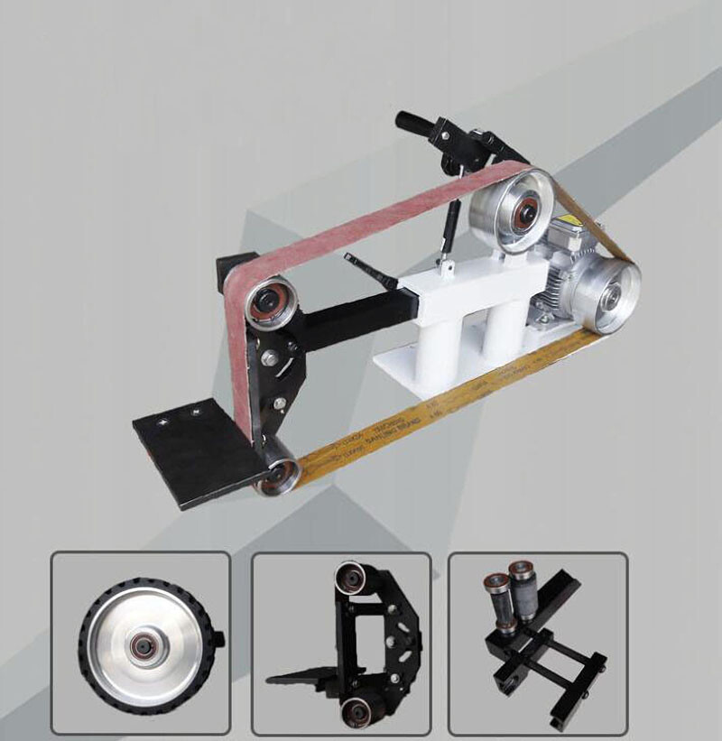 TECHTONGDA Belt Grinder Sander 2"x(72-82)" 2 HP Motor & Tools Industrial Use