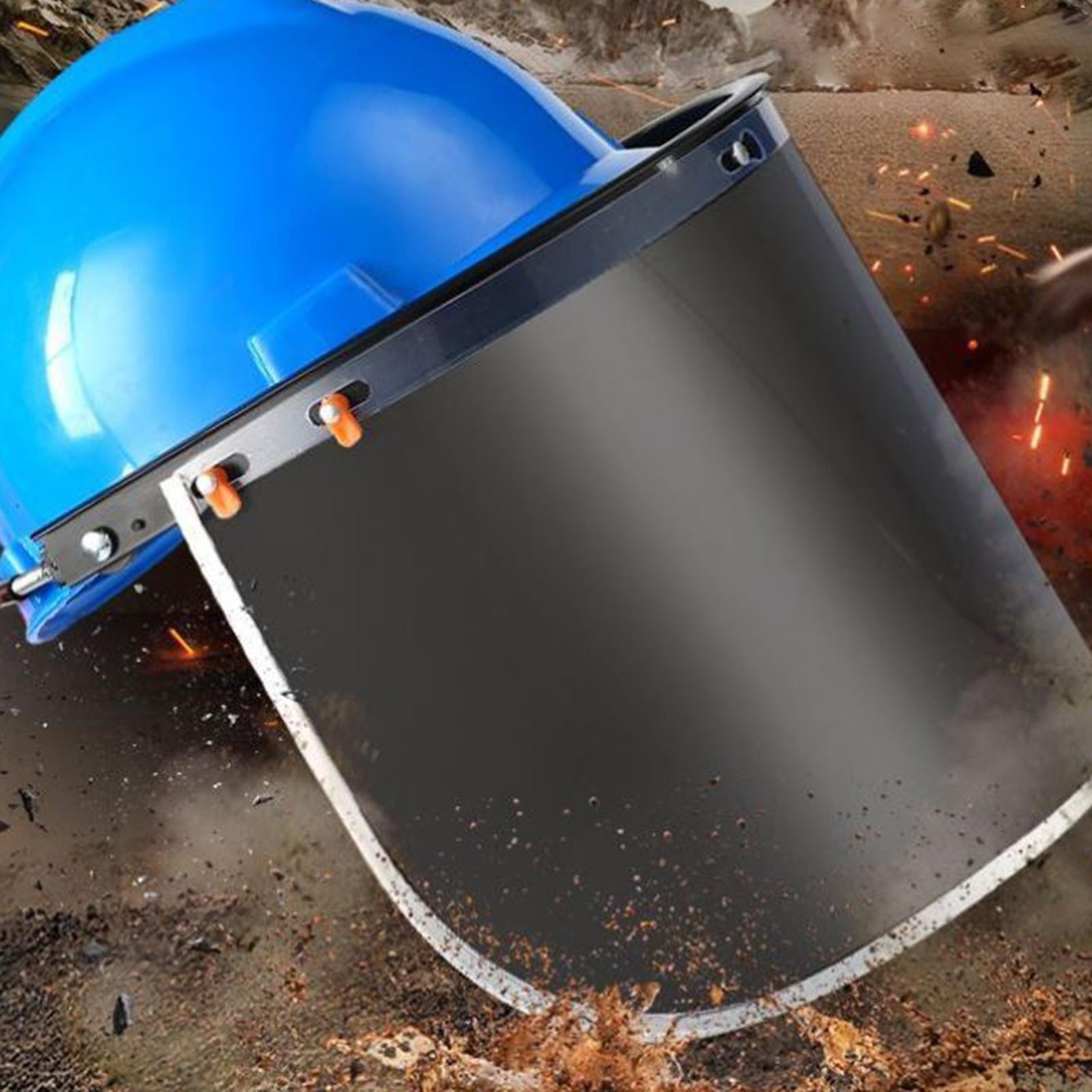 Face Shield Hard Cap Accessory Versatile Flexible Professional Face Guard for