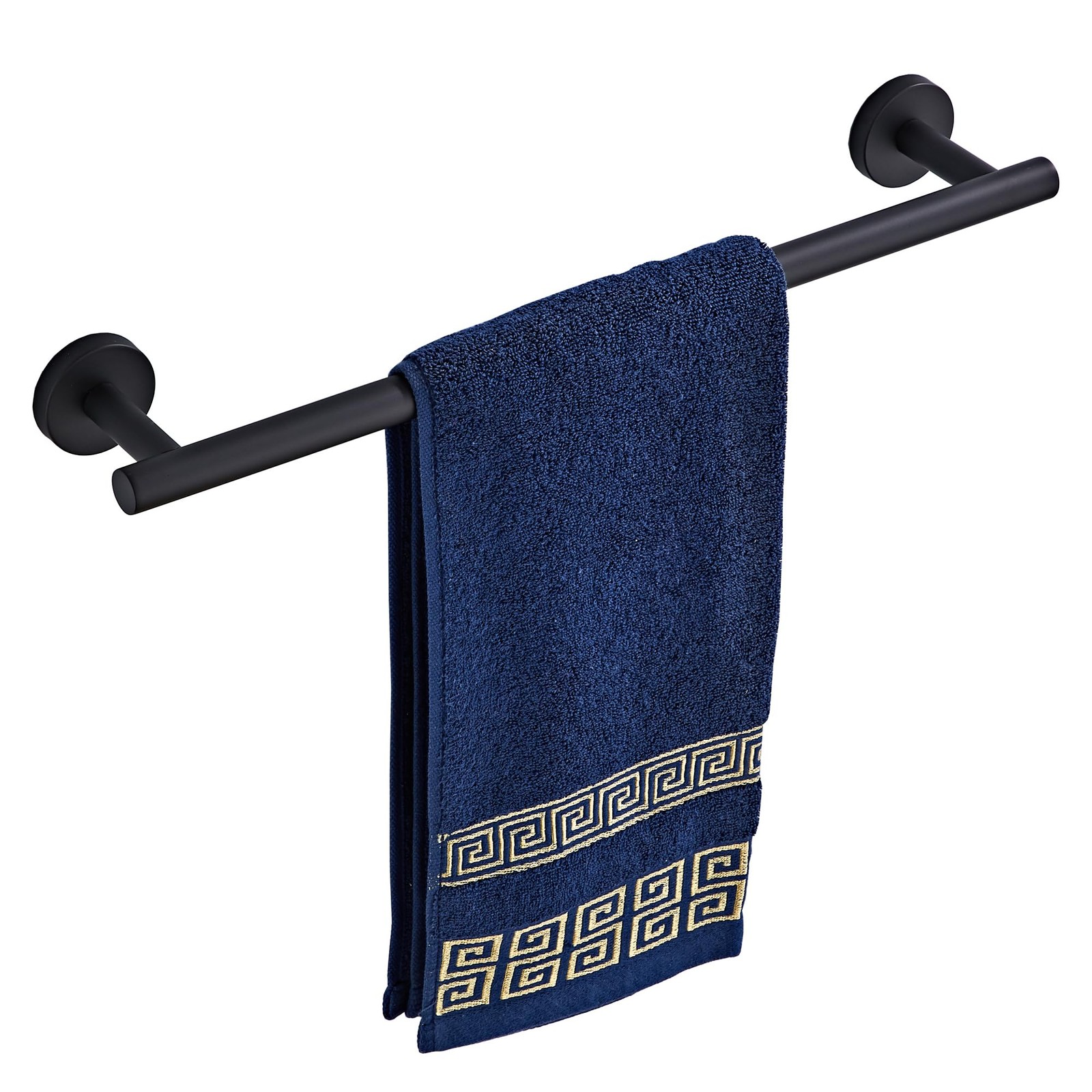 Bathroom Towel Bar, 18-Inch Rack for Wall 18Inch, Matte Black