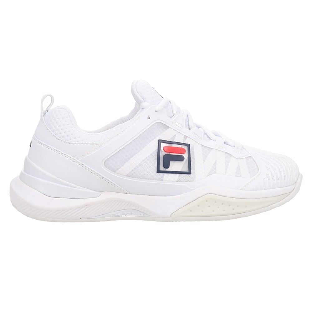 Fila Speedserve Energized Tennis  Mens White Sneakers Athletic Shoes 1TM01778-10