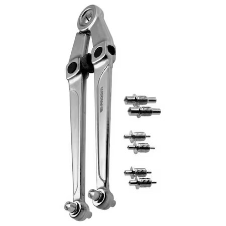 Facom Fa-117.B Adjustable Pin Spanner Wrench, 9-3/4 In. L
