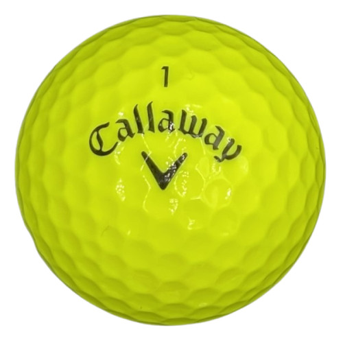 Callaway Mix Yellow Mint AAAAA 36 Used Golf Balls 5A