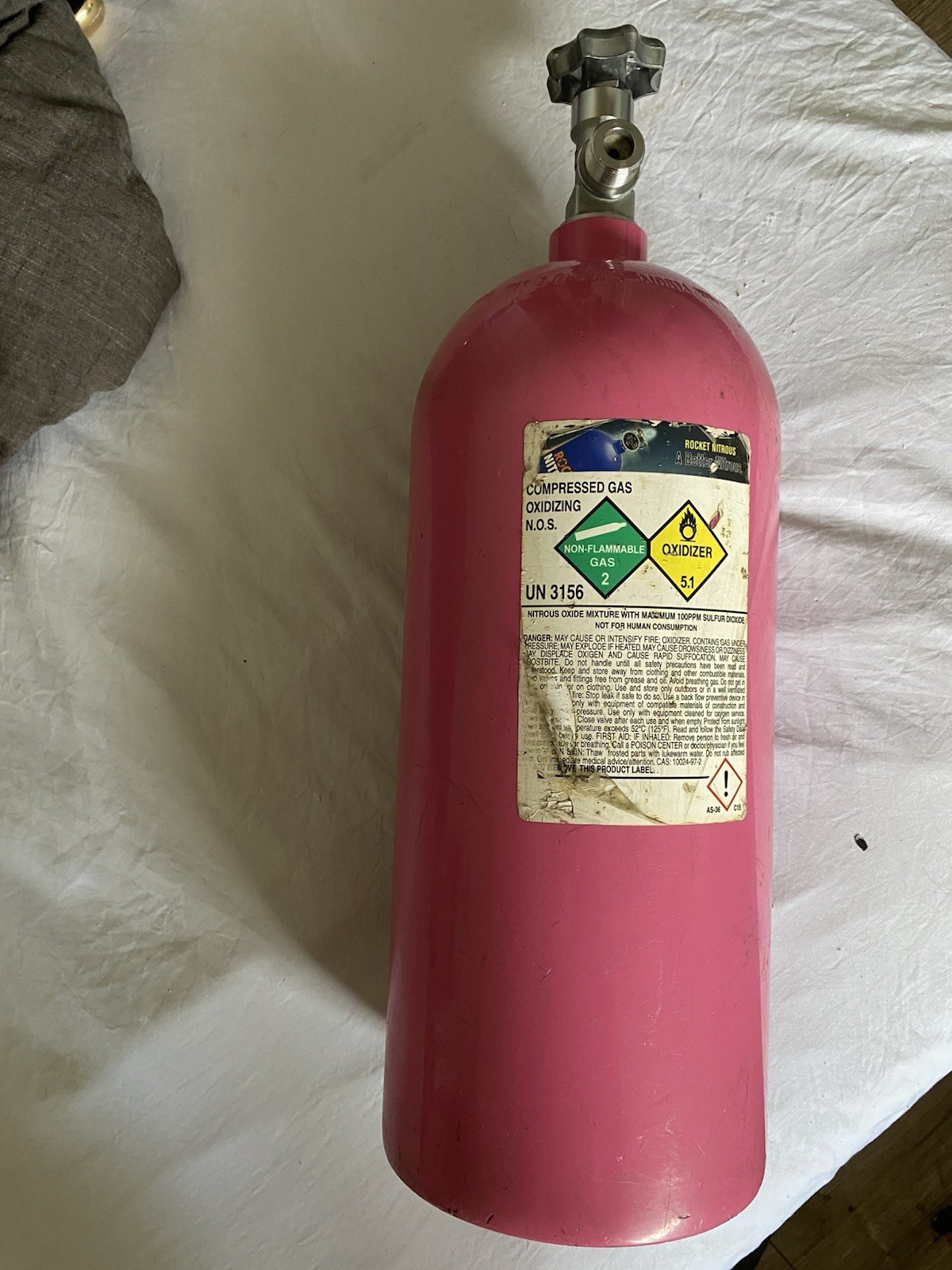 NOS Tank Pink 10lbs