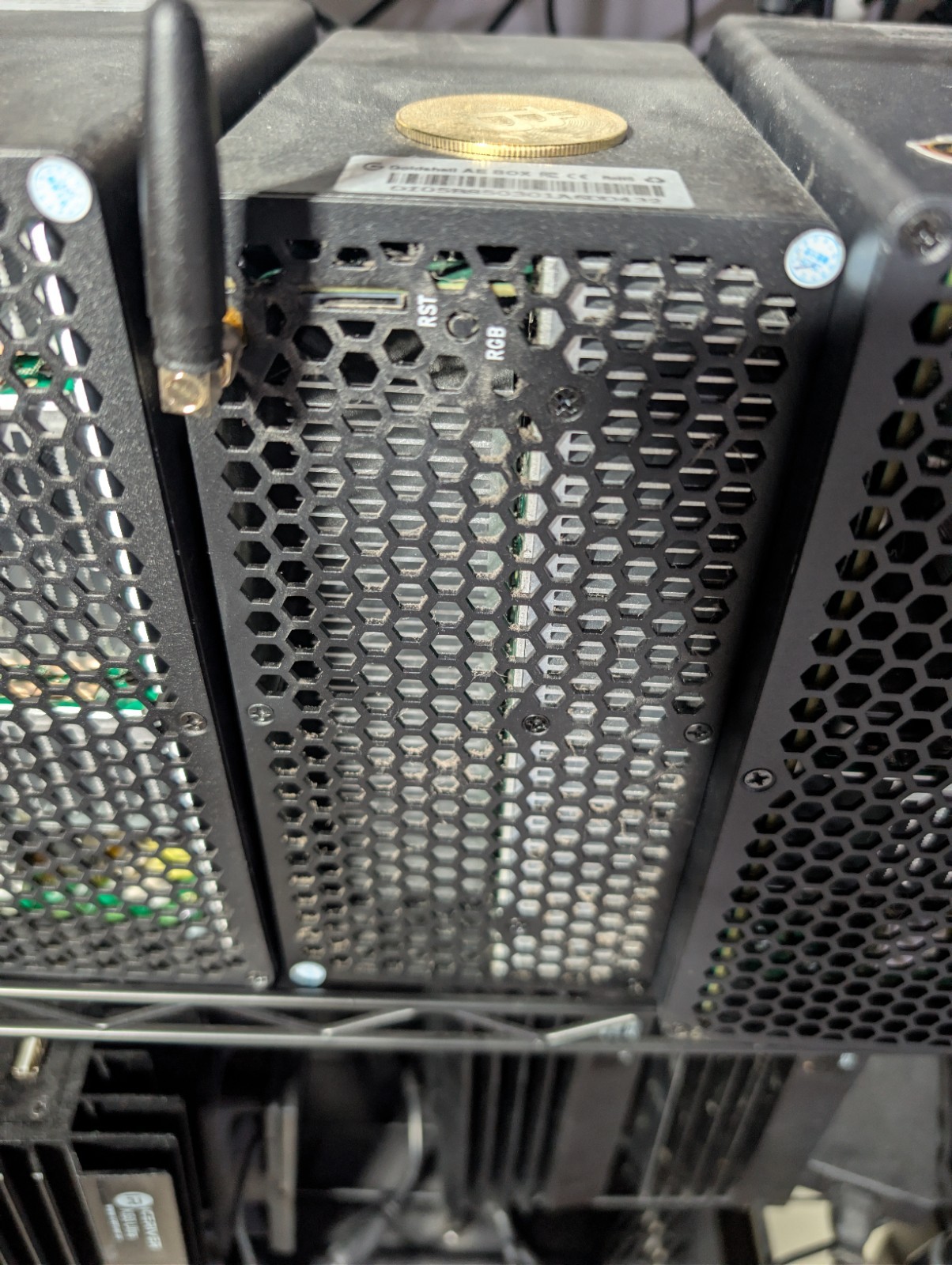 Goldshell AE Box ASIC Miner + Thermaltake 700W PSU & Adapter (Ready to Use - US)