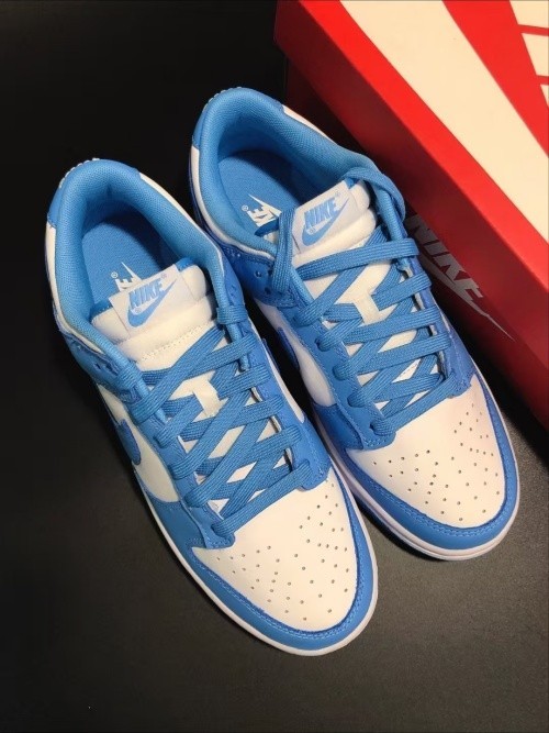 Nike Dunk Retro "University Blue" Low Top Shoes For Men US Size 7-11