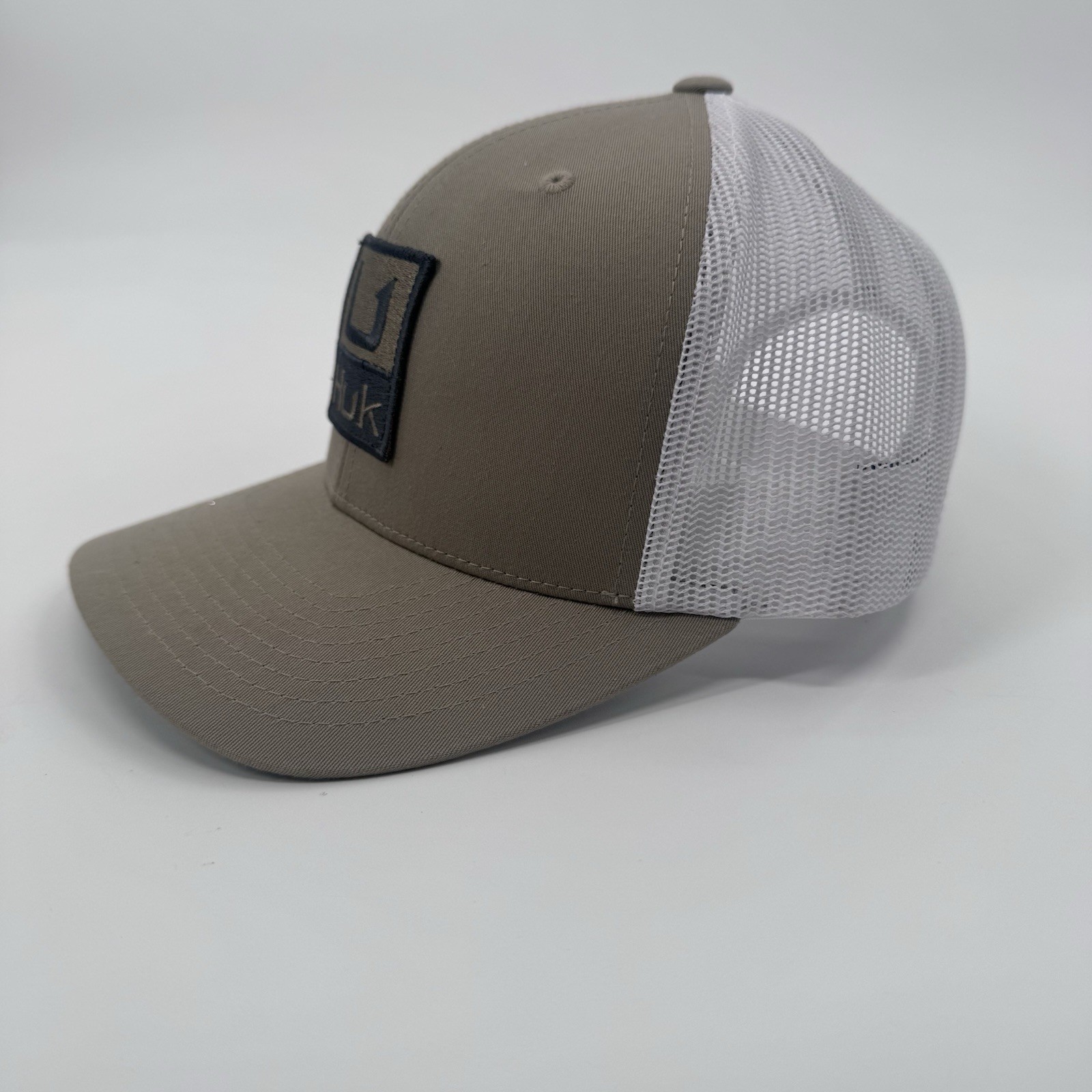 Huk Huk'd Up Trucker Hat Cap Tan And White Adjustable Snapback Fast Shipping