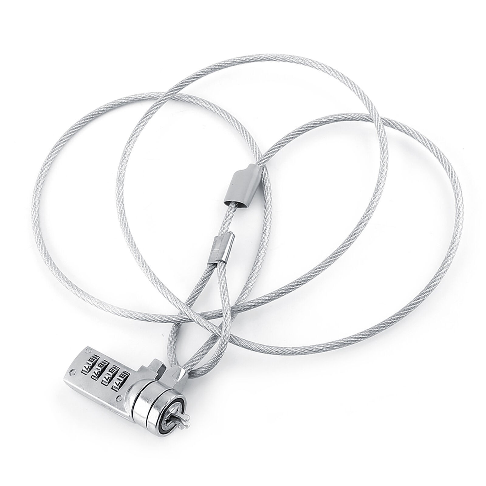 Laptop Combination Security Lock Cable Chain Theft Deterrent 4 Digit Password