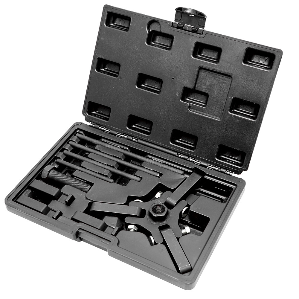 For GM Chrysler Dodge Harmonic Balancer Puller Kit Removing Repairing Tool 9PCS