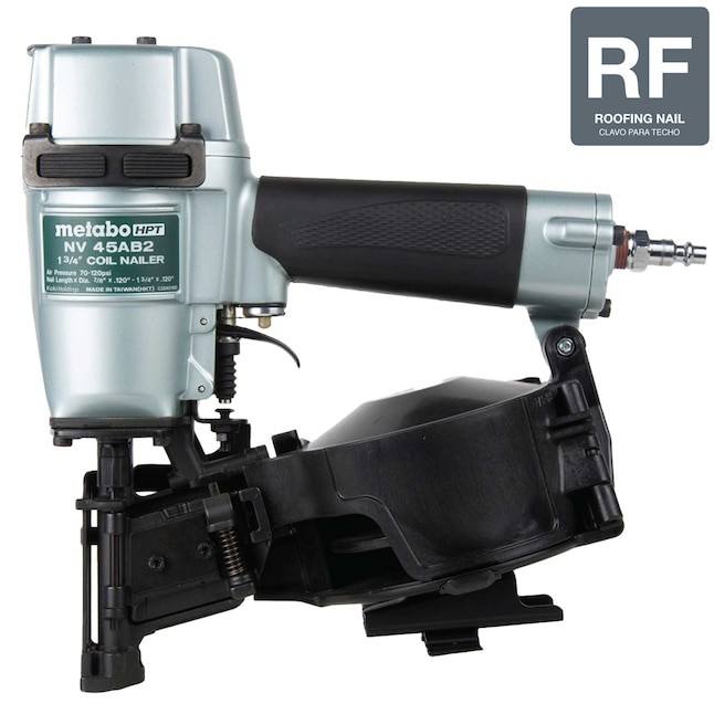 Metabo HPT NV45AB2 1-3/4 Inch Coil Roofing Nailer