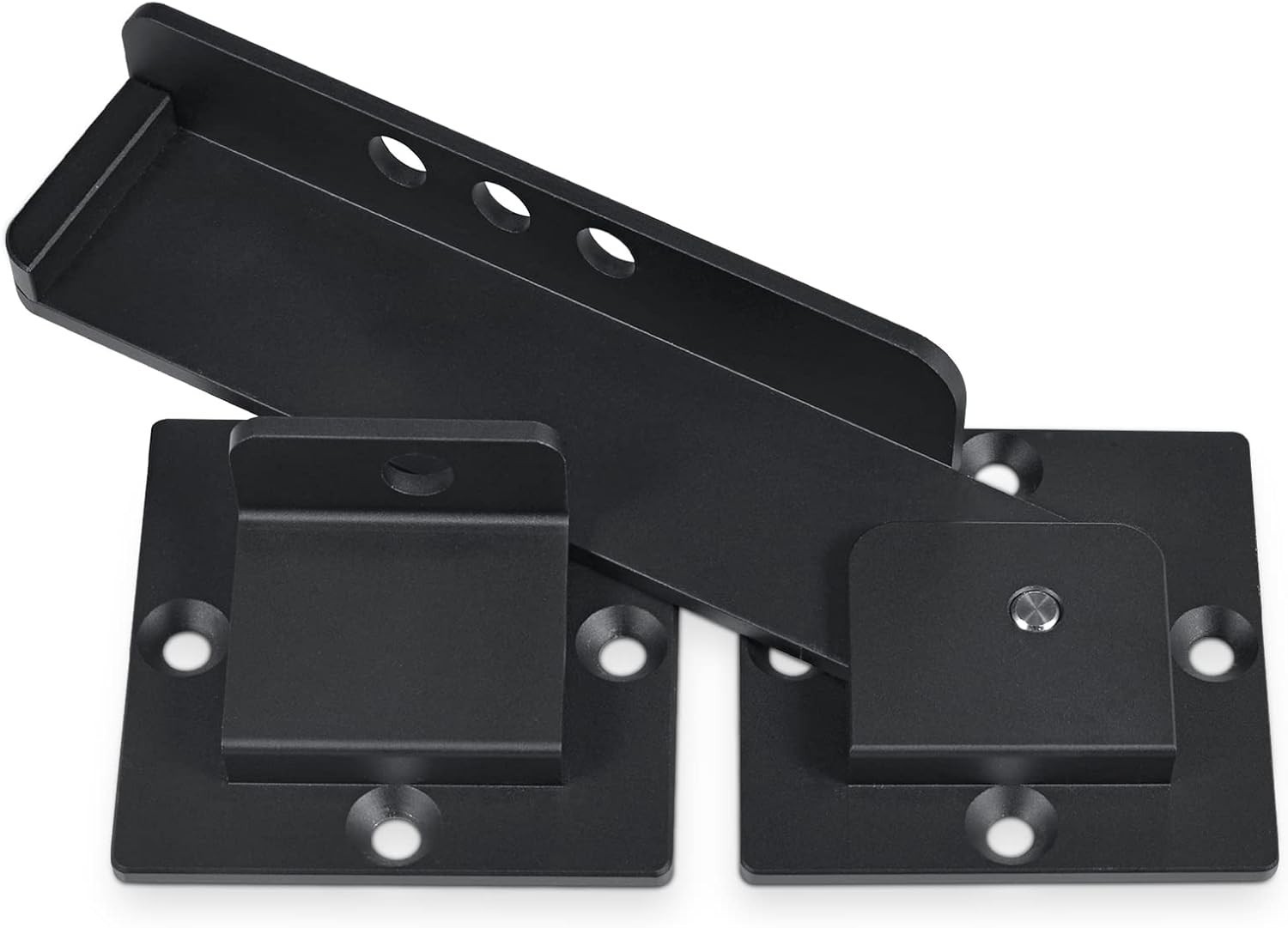 Solid Aluminum Alloy Gate Lock with Padlock Hole