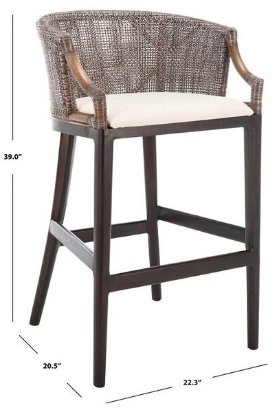 Safavieh Brando Bar Stool, Reduced Price 2172723547 SEA4014B