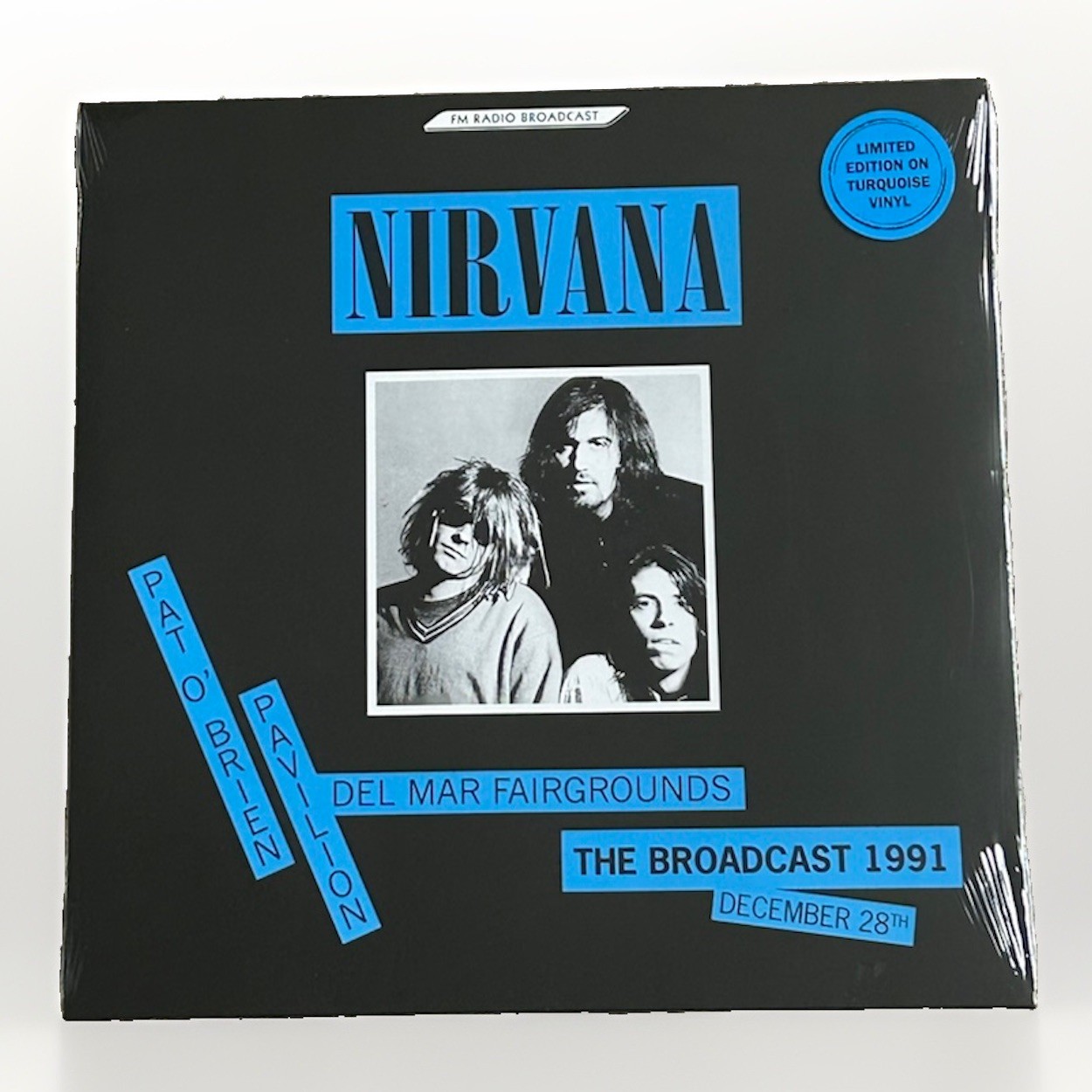 Nirvana - Pat O'Brien Pavilion Del Mar 1991 Vinyl Record New 1 LP