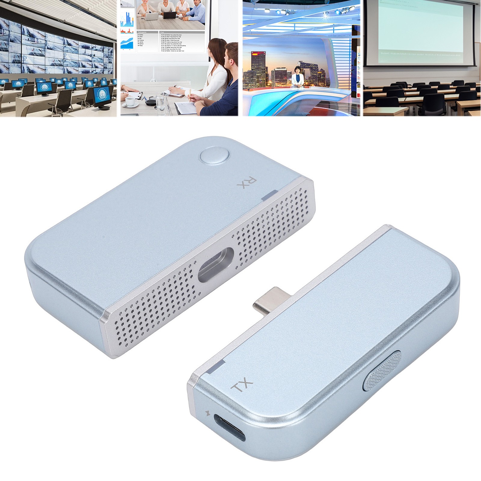 Type C Wireless HD Multimedia Interface Transmitter Receiver For Ultra HD E RJGX