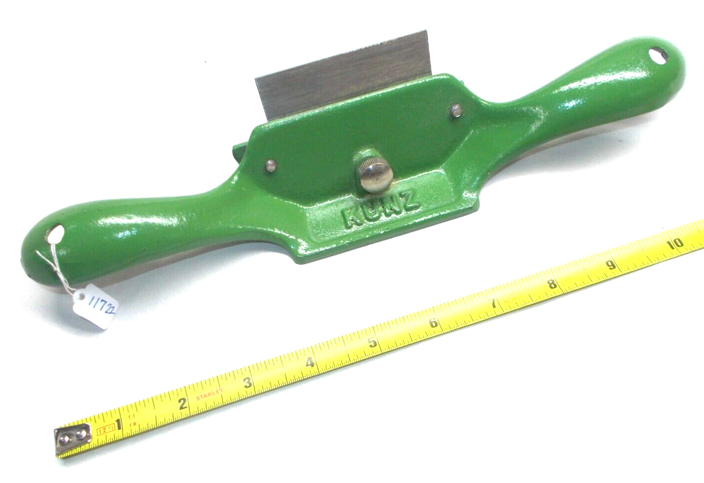SCRAPER, Vintage KUNZ No. 80 Woodworkers 2-49/64" Wide Blade Scraper, Germany