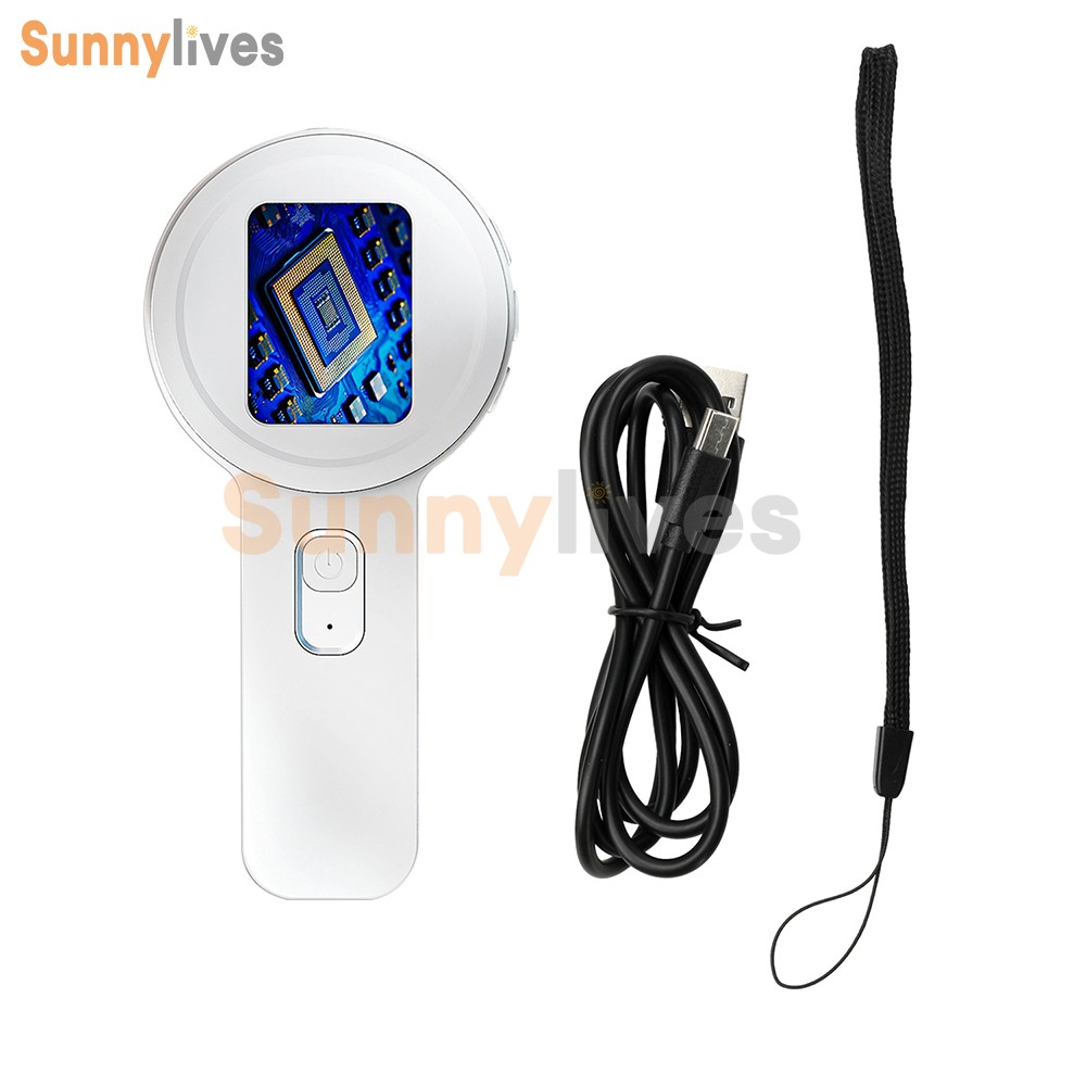 Handheld Digital Microscope 20X Magnification 2.0" Video Coin Microscop w/16 LED