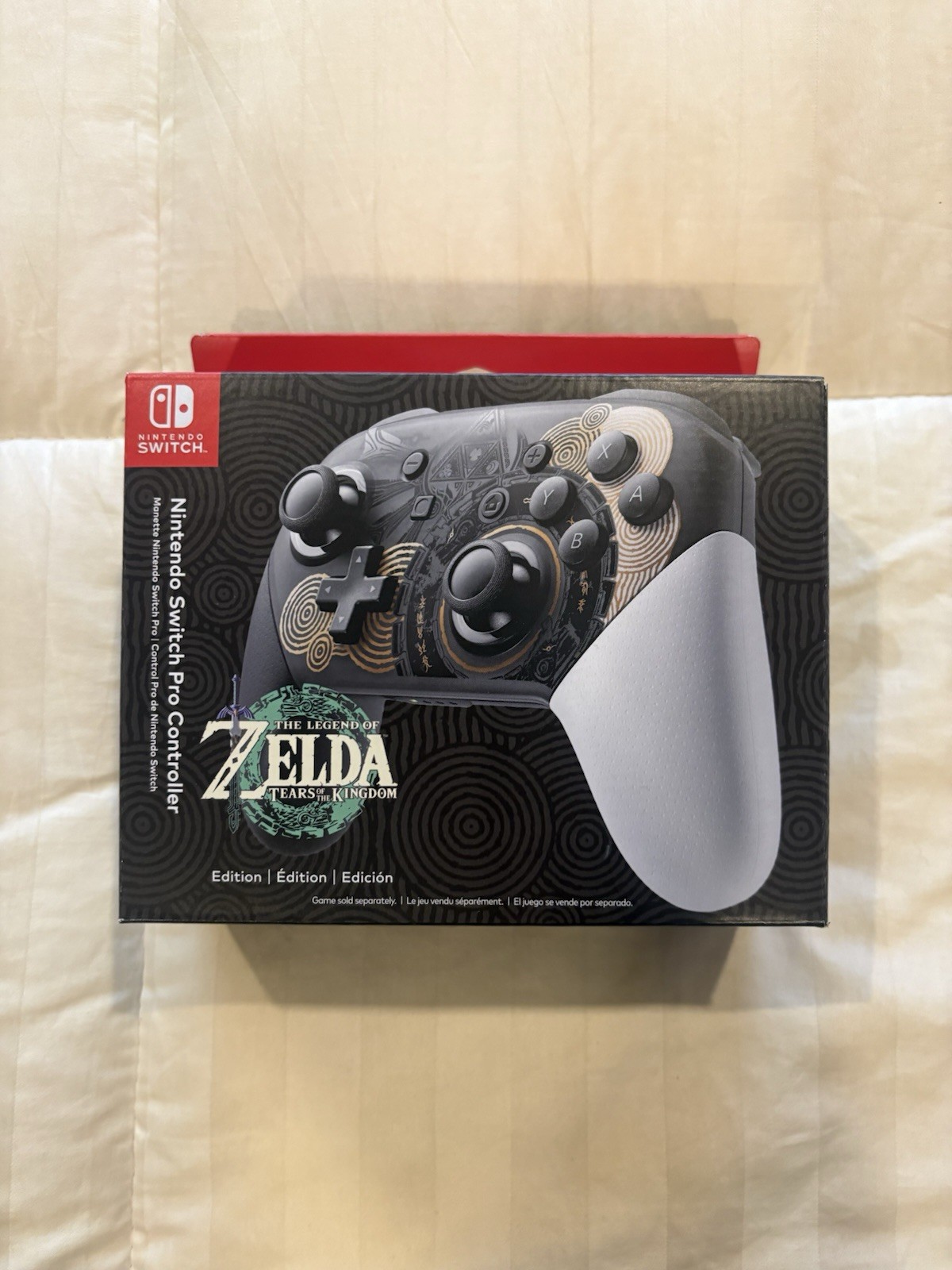 Switch The Legend of Zelda Tears of the Kingdom Collector Edition Pro Controller