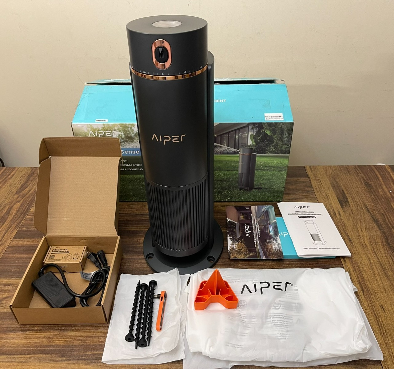 Aiper IrriSense N2 Smart Sprinkler Irrigation System, App Control Multi Zone Map