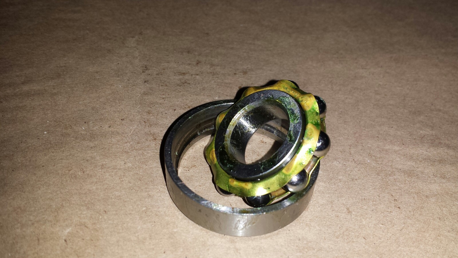 Bearing Part# L-17: 17mmx 40mmx10mm Angular Thrust PUCH ZA50 Magneto Side Crank