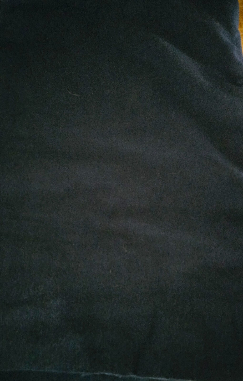 Navy Blue Flannel 1.9 Yards 43" x 69" Kaufman Fabric