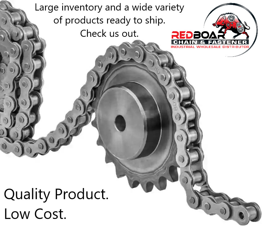 #35-4R Fourplex Strand Riveted Roller Chain 10FT Roll with Connecting Link*