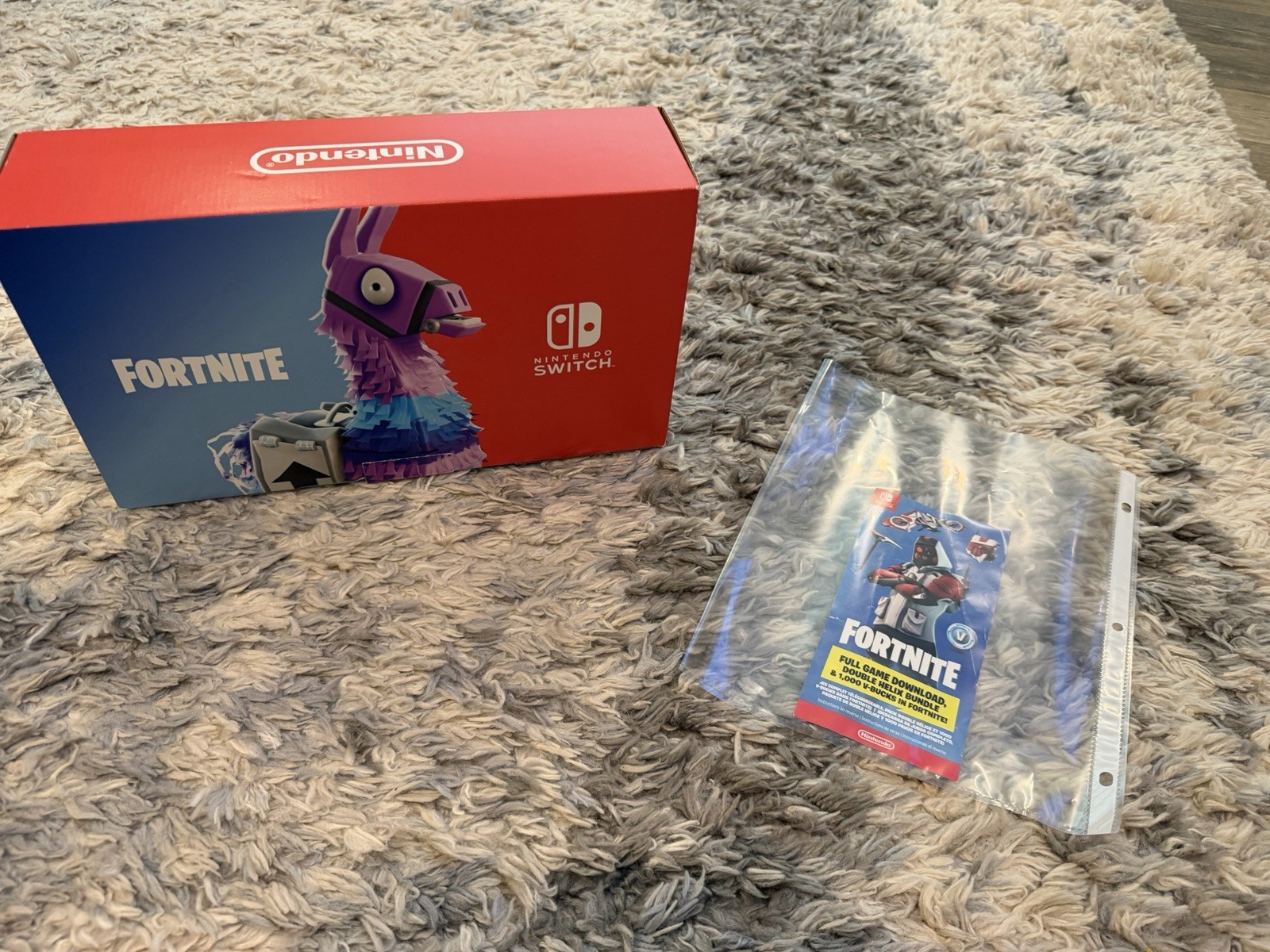 🚨 RARE Fortnite Double Helix Bundle Code & Empty Switch Box 🚨