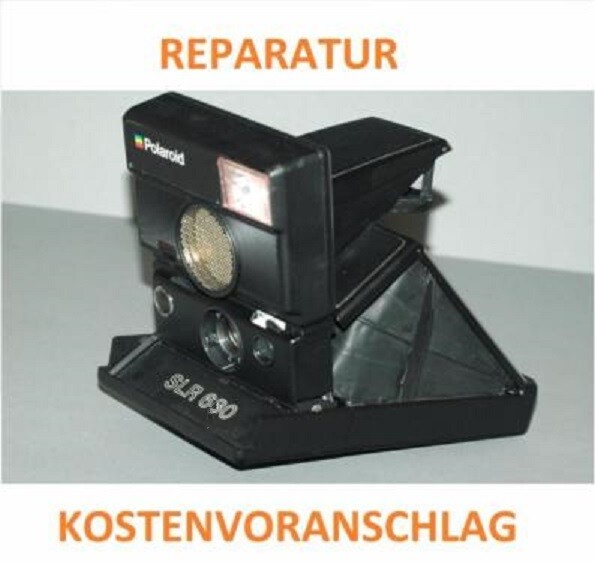 Polaroid SLR repair quote if your Polaroid 690 SLR is faulty