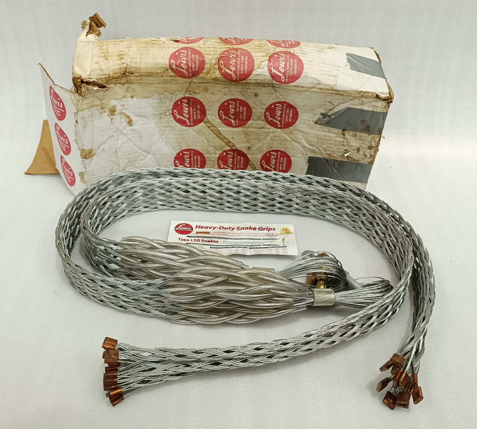 Lewis Mfg. LSG 3.5"-4.25" Cable Pulling Grip | P/N 405-634-5401 | 8000 lbs