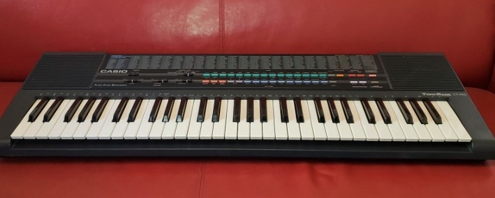 DEFECTIVE vintage Casio Casiotone CT650 electronic keyboard G3D