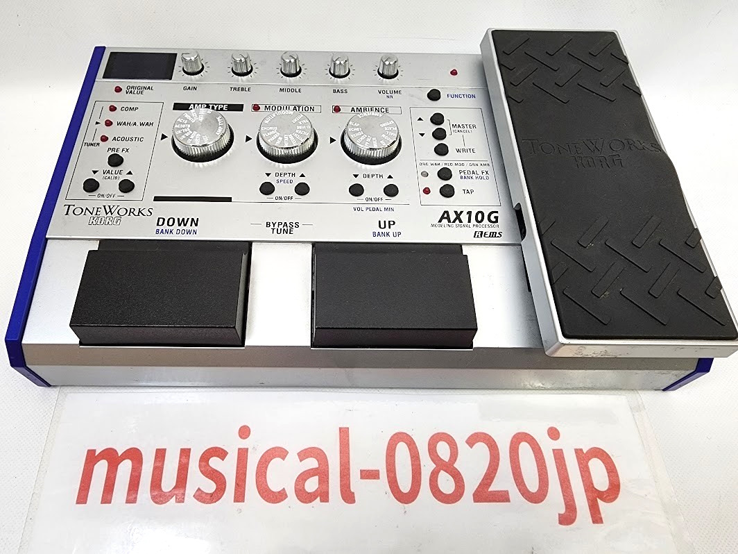 KORG TONE WORKS AX10G Multi Effects Processor Pedal