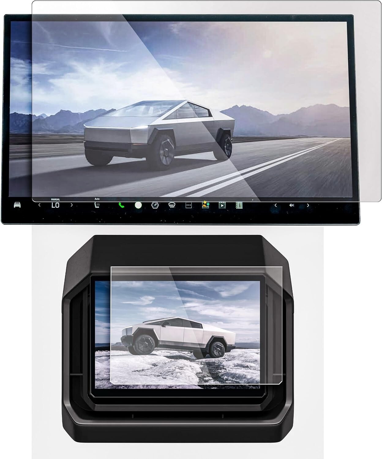 Magglass Screen Protectors for Tesla Cybertruck Tempered Glass for Front