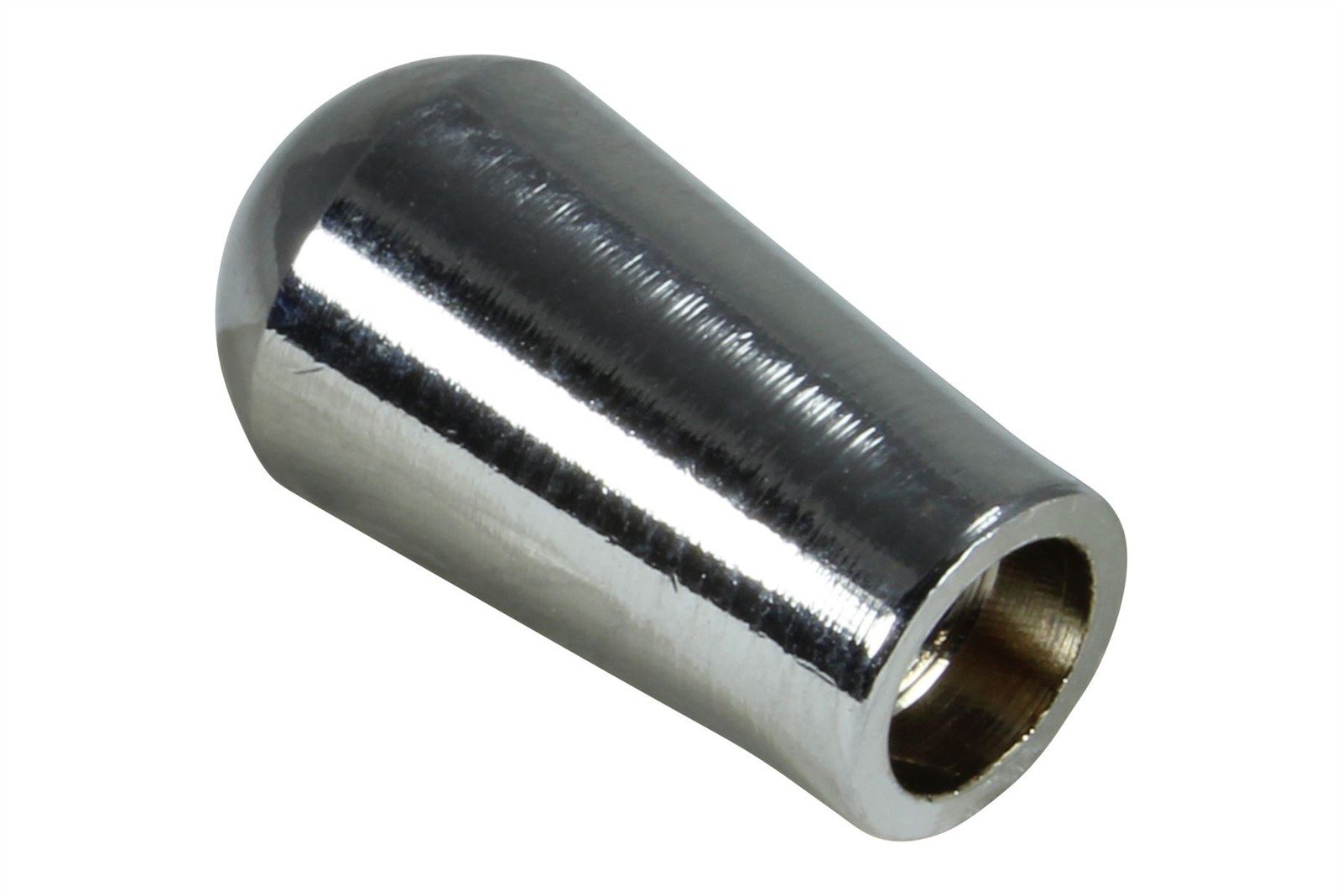 Chrome toggle switch knob tip for import guitars - M4 x .7 metric size only