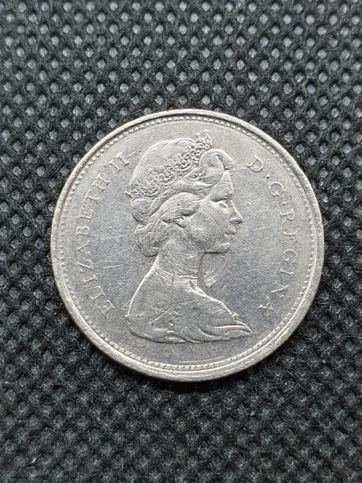 1972 Canada 25 Cents Coin - KM# 62b - Fine - # 23739