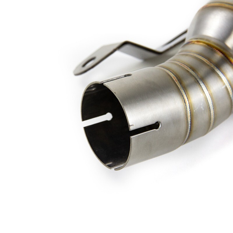 For BMW S1000RR 2019-2025 S1000R 2019-2025 Exhaust Muffler Pipe Slip On 60mm Tip